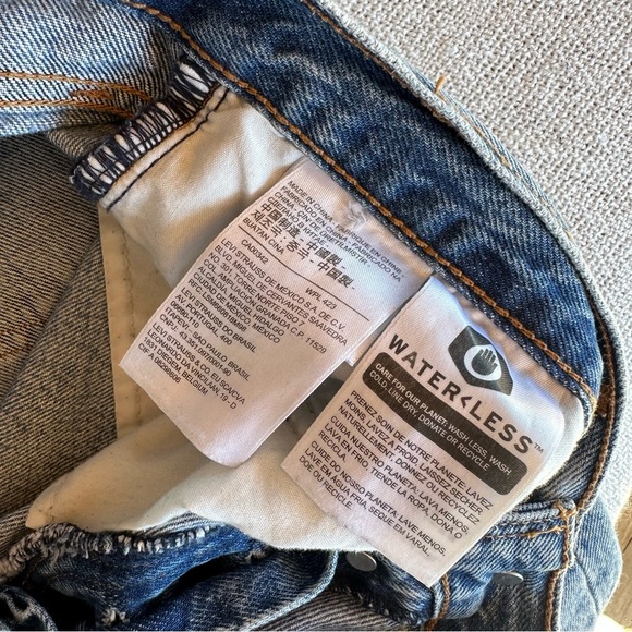 Levi’s Premium WEDGIE ICON FIT ANKLE WOMEN'S JEANS Color Shut Up - Medium Wash - Picture 7 of 8